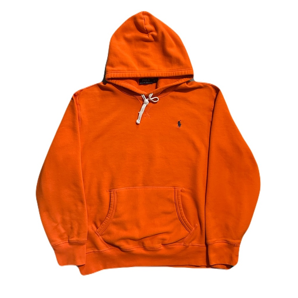 Polo by Ralph Lauren Orange Hooded Sweatshirt